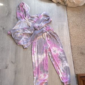 Urban Outfitters Tie-Dye Track Suit